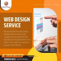 Web Design Services - We ensure that the web design solutions that we deliver are scalable and can grow with the business and requirements of our clients. This makes our solutions unique in the industry.

Visit More - https://www.sakshiinfoway.com/
Call: +91-281-2463323
E-mail: info@sakshiinfoway.com

#GraphicDesign #Rajkot #Creativity #DesignExcellence #BrandIdentity #ElevateYourBrand #GraphicDesignServices #DesignInspiration #CreativeDesign #VisualArt #DesignMagic #Webdesign #sakshiinfoway
