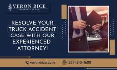 Get Trusted Truck Accident Attorneys Today!

If you have been involved in a car crash with a large commercial truck, or have been injured by the negligence of a truck driver, you are not alone. Our truck accident attorneys in Lake Charles, Louisiana, have decades of experience litigating mishaps. Contact Veron Bice, LLC to get more information!
