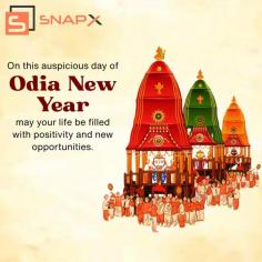 Capture the essence of Odia New Year with SnapX.Live! 