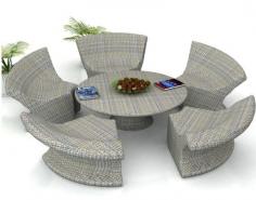 Rattan Flower-Shaped with a Round Table,Dining Table.
https://www.outdoorfurnituresupplier.net/product/complete-sofa/sixpieces-outdoor-rattan-sofa-set-rattan-flowershaped-with-a-round-table-dining-table.html
This sofa set consists of five PE rattan chairs and a round table. All-Weather PE Wicker&Durable FrameBuilt with strong but light-weight PE rattan wicker, this patio sofa set is designed to be all-weathered with UV resistant and water resistant. Comes with comfortable sponge padded cushions, Tabletop offers spacious space for you to put multiple daily items, Free combination will meet your different needs.