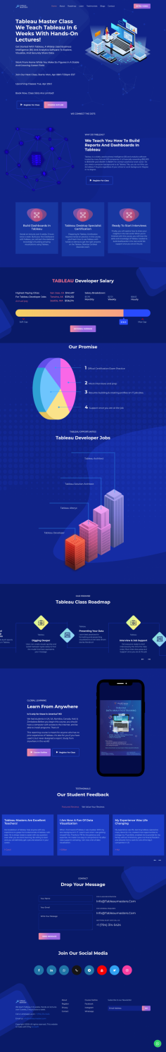 Tableau Desktop Specialist Exam Guide in USA

Unlock your potential with Tableau Desktop Certification. Become a Tableau Certified Professional with our exam guide, courses, and advanced training. Call (704) 314-5424
https://tableaumasters.com/
