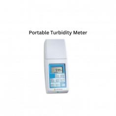 Portable turbidity meter  is a microprocessor-controlled unit with a backlight function that provides convenient operation in dark areas. Auto-ranging function enables accurate readings. Automatic power off post thirty minutes of non-use prolongs battery life. It measures the turbidity of water.

