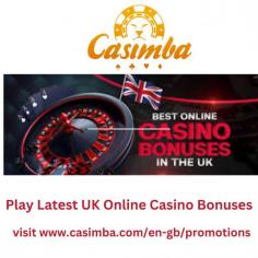 Play Latеst UK Online Casino Bonusеs
visit www.casimba.com/en-gb/promotions