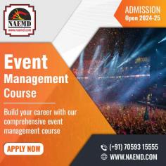 Advanced Event Management Course in India

Experience event management excellence at NAEMD!

Level up your skills in crafting unforgettable experiences.

Join our comprehensive course and master the art of event execution.

Enroll today and take a step towards a rewarding career in the event industry.

