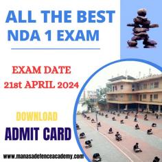 For all the best NDA Aspirants for NDA 1 Exam#upscexam #ndaadmitcard #ndaaspirants #examtips

https://youtube.com/shorts/Skxw5uNQ1ZA

Are you gearing up to crack the NDA Exam? This is dedicated to all the NDA aspirants out there who are putting in their hard work and dedication to achieve their goal of serving the nation. we provide you with valuable insights, tips, and strategies to help you prepare effectively for the NDA Exam. From study materials to time management techniques, we've got you covered! Watch till the end to make sure you're fully prepared to ace the NDA Exam and secure your dream career in the armed forces.

Call: 77997 99221
Web: www.manasadefenceacademy.com

#ndaexam #ndaaspirants #ndapreparation #examtips #examstrategies #defenceacademy #ndastudymaterials #nda2021 #exam pattern #examsyllabus #exam schedule #ssbinterview #selectionprocess #examcoaching #examguidance #motivation #success