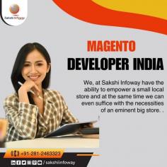 Seeking a skilled Magento Developer based in India! Are you proficient in customizing and optimizing Magento e-commerce platforms? Join our team and be part of innovative projects that drive online success!

Call: +91-281-2463323
E-mail: info@sakshiinfoway.com
Visit: www.sakshiinfoway.com/

#MagentoDeveloper #Magento #magentodevelopersnearme #Webdesign #webdesignindia #softwarecompany #ecommerceindia #webdevelopment #sakshiinfoway