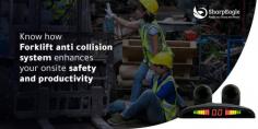 Discover how forklift anti-collision systems can improve workplace safety and efficiency. Read on for five ways these systems can benefit your workforce. Visit: https://www.sharpeagle.uk/blog/know-how-forklift-anti-collision-system-enhances-your-onsite-safety-and-productivity
