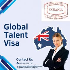 The Global Talent visa is a permanent visa for exceptionally talented and prominent individuals who can raise Australia's standing in their field. If you fall into one of the target sectors, then you are applying through the Global Talent Visa pathway.