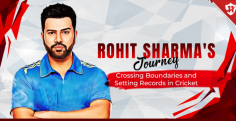 Discover the inspiring tale of Rohit Sharma, Indian cricket's beacon of excellence. From humble beginnings to record-breaking feats, explore his transformation as a batsman, leader, and advocate beyond the boundary.