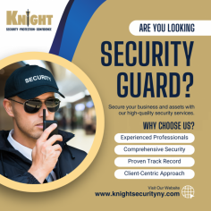 Guarantee and reinforce the overall safety of your NYC office by diligently implementing and upholding strong building and facility security protocols. This encompasses the dependable deployment of trusted executive protection and event security services.
