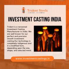 Explore the leading investment casting manufacturers in India. Our top-quality investment casting services cater to diverse industries. Contact us for precision casting solutions