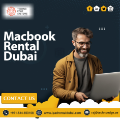 Enhance efficiency with MacBook Rental. Access high-performance laptops for seamless work, providing flexibility and productivity without the commitment of ownership. Techno Edge Systems LLC offers you best services of MacBook Rental Dubai. For More Info Contact us: +971-54-4653108 visit us: https://www.ipadrentaldubai.com/macbook-rental-dubai/