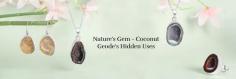 Coconut Geode: Unveiling the Hidden Uses of Nature's Treasure

The origin and white look of this stone are described by the term "coconut geode.” The adjective "Earth-like" is derived from the Greek term "Geoides." Geodes are considered an unusual phenomenon by many in the medical field, but they have a metaphysical connotation that promotes harmony and creativity. This stone looks great with both gold and Sterling Silver Jewelry. If you wear Coconut Geode Jewelry, harmony will enter your life. It represents adaptability and fluidity. The stone is frequently connected to feminine energy. In addition to fostering improved emotions, balances, and energies that can aid in meditation, stress relief, and decision-making, coconut geodes can facilitate communication with celestial creatures.

