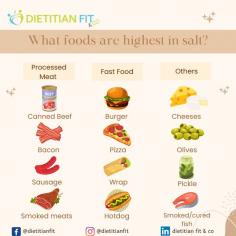 Each year Action on Salt organise a national 'Salt Awareness Week' to help raise awareness of the damaging effect of too much salt to our health. Do you know which products contain the most salt? And what the risks are of high salt consumption? Read on to find out more.

See more: https://dietitianfit.co.uk/