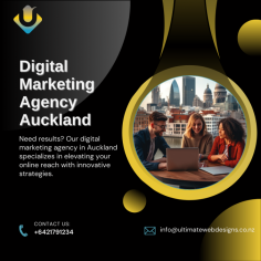 Grow your business online with the leading Digital Marketing Agency in Auckland.

Grow your business online with comprehensive Digital Marketing Agency Auckland solutions by Ultimate Web Designs. Our customized strategies will help you reach your target audience, increase brand awareness, and drive conversions, ensuring your business stays ahead in today's competitive digital landscape.