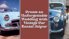 Create an Unforgettable Wedding with Vintage Car Rental Jaipur
From the venue to the flowers, each element contributes to the magical experience of your big day. One aspect that often gets overlooked but can make a significant impact is your choice of transportation. Imagine making a grand entrance in a stunning vintage car. At Vintage Car Rental Jaipur, we offer an exquisite fleet of vintage cars for wedding that will add a touch of timeless elegance to your special day.
