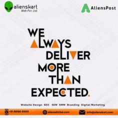 
Even if you are best in the business, if your website lets you down, you won't convert new customers
Ensure your online presence reflects your expertise and commitment to quality. Don't miss out on new opportunities. Let your website to be your greatest asset in attracting and retaining customers.
Call now 9817655353
or
info@aliensakrt.com , https://aliensdizital.com

