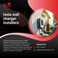 Professional Tesla Wall Charger Installers


Looking for Tesla Wall Charger Installers? Red Dragon Electrix offers specialized services for Tesla wall charger installations. Our certified technicians ensure your Tesla charger is installed correctly and safely, providing you with a reliable charging solution at home.