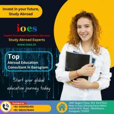 Top Abroad Education Consultant in Gurugram
https://ioes.in/
https://ioes.in/book-appointment/

For more information, please visit here:
Contact Number: +91–9355451451 / +91–9810176444
Email Id: info@ioes.in
