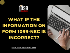 What if the information on Form 1099-NEC Is incorrect?

If the payee receives an incorrect 1099 NEC Tax Form, he/she should ask the payer for a corrected copy. When submitting the tax return, the recipient should include the correct information and a letter of justification if the payer doesn’t provide a revised form.