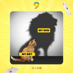 Bet like a cat, win like a lion! 
Get ready play and win
Thrilling Slots: Spin the reels and watch your winnings roar!
Wild Card Games: Unleash your inner gambler with exciting card games!
Daily Bonuses: Claim your daily rewards and keep the fun rolling!
Special Events: Don't miss out on exclusive events with even bigger wins!
Join the adventure today and let your winnings roar!
Download now and see if you've got what it takes to be a true casino king!
On
www.9y.com