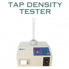 tap density tester is a laboratory instrument used to measure the tap density of powdered or granular materials. This device quantifies how much a powder can be compacted under specific conditions, typically by repeatedly tapping a graduated cylinder or a similar container containing the sample. The tap density is calculated as the mass of the powder divided by the final volume after tapping, providing insights into the material's flow properties, packing ability, and bulk density. 