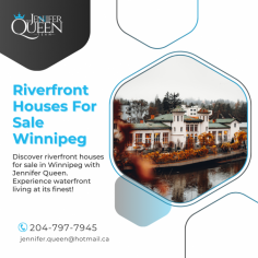 Riverfront Houses For Sale Winnipeg at reasonable prices

At The Jennifer Queen Team we specialize in year-round assistance listing and selling Lakefront property Winnipeg. We are a leading brokerage and can help you find most suitable Riverfront houses for sale Winnipeg. There is no need to struggle with your current location because we offer the best Waterfront property for sale Winnipeg. Contact us and we will assist you every step of the way delivering the most suitable listings within your budget and needs. 