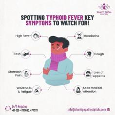 Typhoid fever is a serious bacterial infection spread through contaminated food and water. It's crucial to practice good hygiene and choose safe food and water sources to prevent infection. If you suspect typhoid, seek medical attention immediately. For expert thyroid care in Ghaziabad, consider consulting the best thyroid hospital in Ghaziabad.
