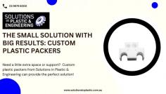 Need a little extra space or support?  Custom plastic packers from Solutions in Plastic & Engineering can provide the perfect solution!  These versatile components come in various sizes and thicknesses, ensuring a perfect fit for your project. Visit to learn more https://solutionsinplastic.com.au/products/packers-spacers/ 