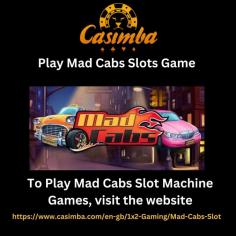 At Casimba, the fun never ends, thanks to their seamless gameplay experience and mobile compatibility. Whether you're playing on your desktop, tablet, or smartphone, you can enjoy the excitement of Mad Cabs Slots Game anytime, anywhere.

So, why wait? Put the pedal to the metal and embark on an unforgettable gaming adventure with Mad Cabs Slots Game at Casimba today!
