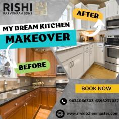  Rishi Raj Vohra & Sons, we are committed to providing our customers with top-quality modular kitchens that combine style, functionality, and durability. Whether you're renovating your existing kitchen or building a new home, our team of experts is here to help you create the perfect kitchen space that meets your needs and exceeds your expectations.