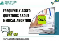 Medical abortion, also known as abortion with pills includes terminating early pregnancy with the help of pills Common questions include its safety, effectiveness, process, side effects, and recovery. This FAQ aims to provide clear, accurate information for those considering this option.

Read More: https://articlescad.com/frequently-asked-questions-about-medical-abortion-246138.html