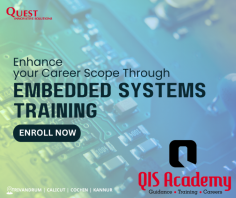 Empower yourself with practical knowledge through Embedded Systems training in Kochi, Calicut, Kannur, and Trivandrum. Elevate your career to new heights! https://www.qisacademy.com/course/advanced-diploma-in-embedded-systems