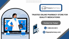 Get Medications Delivered to Your Doorstep Today!

HippoPharmacy is a one-stop destination for all your pharmaceutical needs. Our user-friendly online platform ensures easy browsing, comprehensive product information, and secure transactions. Experience top-notch service, along with reliable delivery, from our trusted online pharmacy store. For more details, contact us at 1-888-235-5810.