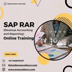 Embark on a journey of mastery with our SAP RAR Training. Dive deep into the intricacies of SAP Revenue Accounting and Reporting from the comfort of your home or office with our comprehensive SAP RAR Online Course.
At Proexcellency, we understand the importance of staying ahead in today's competitive landscape. That's why we offer industry-leading SAP RAR Training Online, designed to empower professionals like you with the skills and knowledge needed to excel in revenue accounting and reporting.
Our expert instructors bring years of real-world experience to the virtual classroom, ensuring that you receive practical insights and hands-on training that you can apply immediately in your career. Whether you're a seasoned SAP professional or just starting, our SAP RAR Course caters to learners of all levels, providing a flexible and dynamic learning experience tailored to your needs.
With our SAP RAR Online Training, you'll gain a deep knowledge of key concepts, best practices, and advanced techniques, allowing you to optimize revenue processes, streamline reporting, and drive business growth. Plus, with convenient online access, you can learn at your own pace, on your schedule, without disrupting your busy lifestyle.
Don't miss this opportunity to elevate your skills and advance your career with SAP RAR Training from Proexcellency. Enroll today and take the first step towards unlocking your full potential.
Contact:
Email: Rahul@proexcellency.com | Info@proexcellency.com
Phone: +91-7008791137 | 9008906809