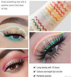 https://www.mgirlcosmetic.com/product/liquid-eyeliner/
1.Suitable: all skin style . 100% Brand New, Organic Ingredients, Alcohol-free, No sensitive, Safe-tested.
2.Feature: Waterproof, Easy to wear, Long lasting,Smudge proof, Quick dry.
3. Advantage: Having trouble finding a colorful liquid eyeliner? Well look no further because we've got every shade to make your color eyeliner dreams a reality! Add a bright stripe of colorful fun to your eye makeup look with our matte color eyeliner liquid.Waterproof, smudge-proof, this liquid dries down to a striking matte finish and can be used on the face and body! 
4. Featuring a fine, flexible brush-tip applicator for cache person eyes and easy application of countless artistic looks, from epic body paint designs to dramatic graphic eyes!