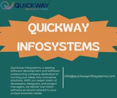 Crafting Innovative Tech Solutions for a Connected World! at Quickway Infosystems, we build robust enterprise-level Web & Mobile Apps! 


We specialize in delivering high-quality custom software development services that help businesses streamline their operations, improve their efficiency, and drive growth. We are an experienced Software Outsourcing Company with developers who are passionate about creating software that solves real-world problems and delivers measurable results.