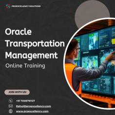 Unlock the power of logistics optimization with our premier Oracle Transportation Management (OTM) Training. Designed to equip professionals with the skills and knowledge needed to master the complexities of transportation management, our OTM course offers comprehensive coverage of Oracle's cutting-edge platform.
Whether you're a seasoned logistics expert or a newcomer to the field, our Oracle Transportation Management Training program caters to all skill levels. Dive deep into the intricacies of OTM functionality, from order management to freight payment, and emerge with a profound understanding of how to streamline your transportation operations for maximum efficiency.
What sets our OTM Training apart is our commitment to hands-on learning. Through interactive sessions and real-world case studies, you'll have the opportunity to apply theoretical concepts to practical scenarios, ensuring that you not only grasp the material but can also implement it effectively in your day-to-day work.
Upon completion of our OTM course, you'll be well-prepared to tackle the challenges of the transportation industry head-on. Plus, with our emphasis on skill mastery, you'll be primed to pursue Oracle Transportation Management Certification, validating your expertise and enhancing your professional credentials.
Don't let outdated logistics practices hold your business back. Invest in your future success with our comprehensive Oracle Transportation Management Training. Join us today and embark on a journey towards optimized transportation operations and unparalleled efficiency.
Contact:
Email: Rahul@proexcellency.com | Info@proexcellency.com
Phone: +91-7008791137 | 9008906809
