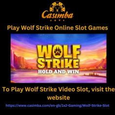 Step into the wild and join the pack with Wolf Strike, the exhilarating online slot game that promises an unforgettable gaming experience! Developed by a leading provider in the iGaming industry, Wolf Strike combines stunning visuals, immersive sound effects, and exciting gameplay to deliver non-stop entertainment.