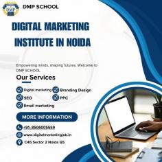 Join Digital Marketing Institute in Noida, your premier destination for mastering digital marketing! Learn from industry experts, gain hands-on experience, and earn recognized certifications. Elevate your career with our comprehensive courses, personalized support, and vibrant community. Start your journey to digital success with DMP School today.