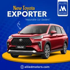 Trusted Toyota Car Experts

We understand that finding the Toyota car can be a daunting task. Allied Motors, our experts simplify the process and offer a range of car models to cater to diverse needs and preferences. Send us an email at info@alliedmotors.com for more details.