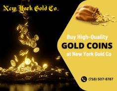 Discover exquisite gold coins at New York Gold Co. Explore our collection of meticulously crafted gold coins, perfect for investment or adding elegance to your collection. Browse now!
