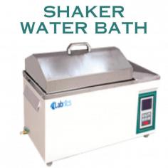 A Shaker Water Bath combines the functions of a water bath and a shaker, creating a versatile laboratory instrument used in various scientific and medical applications. This device maintains a stable temperature environment by circulating water around samples, ensuring uniform heat distribution for precise and consistent incubation or immersion processes. Additionally, it incorporates a shaker platform that gently agitates samples placed within the water bath, facilitating mixing, dissolution, or extraction of substances. 