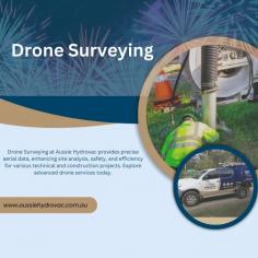 Aussie Hydrovac provides top-notch Drone Surveying services, offering high-resolution aerial imagery and precise data collection. Their advanced drones ensure accurate mapping, inspection, and monitoring for various projects, enhancing efficiency and safety. Ideal for construction, agriculture, and environmental assessments, their drone surveying solutions deliver detailed insights and cost-effective results. Trust Aussie Hydrovac for cutting-edge drone technology and expert service. Visit their website for more information.