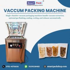 The Vacuum Packing Machine Single Chamber DZQ 400 is a type of vacuum packaging equipment commonly used in the food industry, as well as in other sectors such as electronics, pharmaceuticals, and manufacturing. Here are some key features and functionalities of the DZQ 400:

