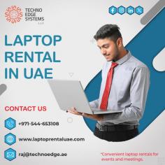 Choosing the Best Laptop Rental Service in UAE involves evaluating reliability, affordability, and customer support. With Techno Edge Systems LLC, you get high-quality laptops tailored to your needs. We offer flexible rental plans, top-notch customer service, and competitive pricing. Contact us at 054-4653108 or Visit us - https://www.laptoprentaluae.com/laptops-rental-dubai/