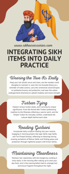 Integrating Sikh Items into Daily Practice