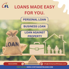 Easy loans for your needs: personal, business, or against property. Quick approvals and hassle-free processes make your financial solutions simpler.