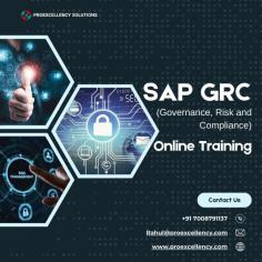 Welcome to our comprehensive SAP GRC Training program, where we unlock the potential of SAP Governance, Risk, and Compliance for professionals like you. Our SAP GRC course is meticulously designed to equip you with the skills and knowledge needed to navigate the complex landscape of governance, risk, and compliance within SAP systems.
With our SAP GRC Online Training, you can learn at your own pace, anytime, anywhere. Whether you're a beginner or seeking SAP GRC Certification to advance your career, our expert instructors will guide you through every aspect of SAP GRC, from understanding its fundamentals to mastering advanced concepts.
At our training institute, we prioritize hands-on learning, ensuring you gain practical experience in implementing SAP GRC solutions. Our interactive sessions cover topics ranging from access control and risk management to audit management and compliance monitoring, providing you with a holistic understanding of SAP GRC functionalities.
Join our SAP GRC Training program today and unlock a world of opportunities in the realm of SAP Governance, Risk, and Compliance. Enroll now to elevate your skills, boost your career prospects, and become a certified SAP GRC professional.
Contact:
Email: Rahul@proexcellency.com | Info@proexcellency.com
Phone: +91-7008791137 | 9008906809
