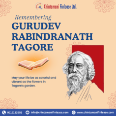 Happy Rabindranath Tagore Jayanti! Today we honor the great poet, writer, and philosopher who gifted the world with his beautiful words and profound thoughts. Let's celebrate his life and legacy, remembering his timeless contributions to literature and culture.
